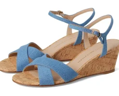 Stuart Weitzman Dayna Demi Wedge Washed/Natural