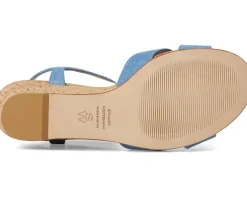 Stuart Weitzman Dayna Demi Wedge Washed/Natural