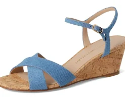 Stuart Weitzman Dayna Demi Wedge Washed/Natural
