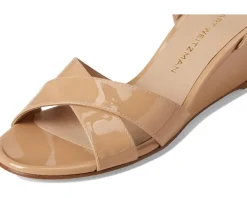 Stuart Weitzman Dayna Demi Wedge Adobe Hot