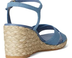 Stuart Weitzman Dayna Espadrille Wedge Washed/Natural Best
