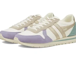Gola Daytona Quadrant Off-White/Lavender/Gold/Green Mist New