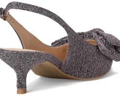 Women Jack Rogers Debra Slingback Kitten Heel - Sparkle