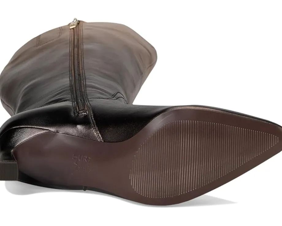 Naturalizer Deesha - Wide Calf Boot Unity Metallic Leather Best