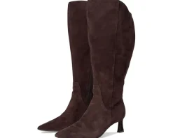Naturalizer Deesha- Extra Wide Calf Boots Mahogany Suede Online