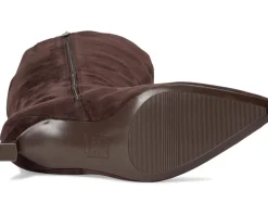 Naturalizer Deesha- Extra Wide Calf Boots Mahogany Suede Online