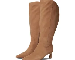 Naturalizer Deesha- Extra Wide Calf Boots Café Suede Discount