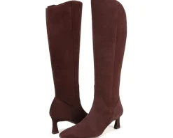 Naturalizer Deesha Knee High Boots Mahogany Sale