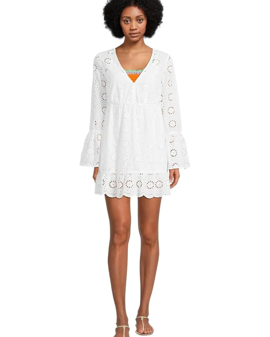 Beach Riot Delaney Dress White Magnolia Eyelet Outlet