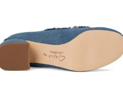 Circus NY by Sam Edelman Della Stone Wash Blue Fringe Clearance
