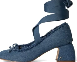 Circus NY by Sam Edelman Della Stone Wash Blue Fringe Clearance