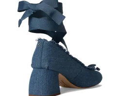 Circus NY by Sam Edelman Della Stone Wash Blue Fringe Clearance