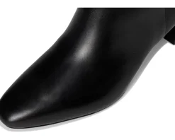 Lauren Ralph Lauren Demi Burnished Leather Bootie Black