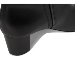 Lauren Ralph Lauren Demi Burnished Leather Bootie Black