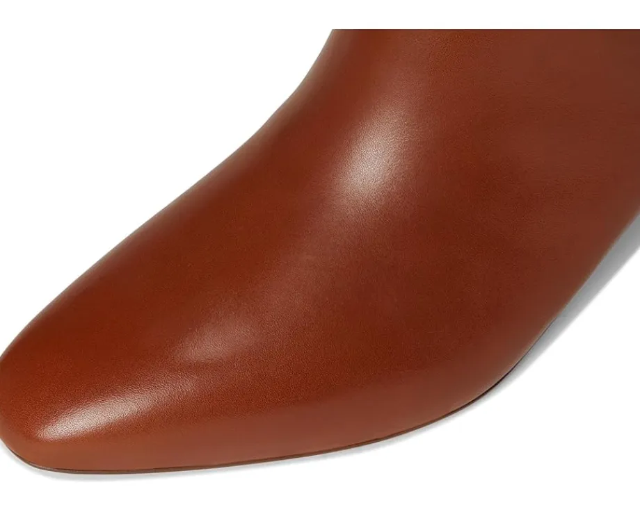 Lauren Ralph Lauren Demi Calfskin Booties Lauren Tan Outlet