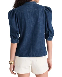 Women Madewell Denim Tessa Top