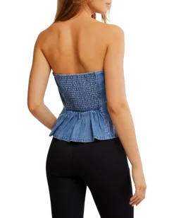 Women Free People Denim Wink Wink Tube