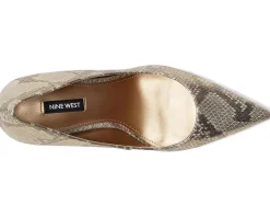 Nine West Deonne Gold Snake Multi New