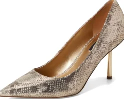 Nine West Deonne Gold Snake Multi New
