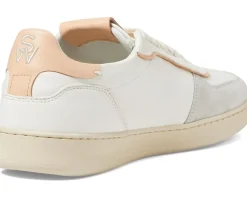 Stuart Weitzman Derby Light Grey/White/Pink Hot