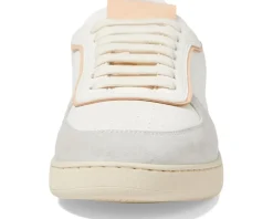 Stuart Weitzman Derby Light Grey/White/Pink Hot