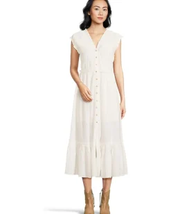 Free People Desert Dazed Midi Clean Ivory Outlet
