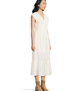 Free People Desert Dazed Midi Clean Ivory Outlet