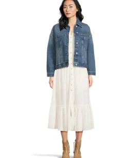 Free People Desert Dazed Midi Clean Ivory Outlet