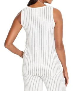 Women NIC+ZOE Destination Stripe Knit Tank