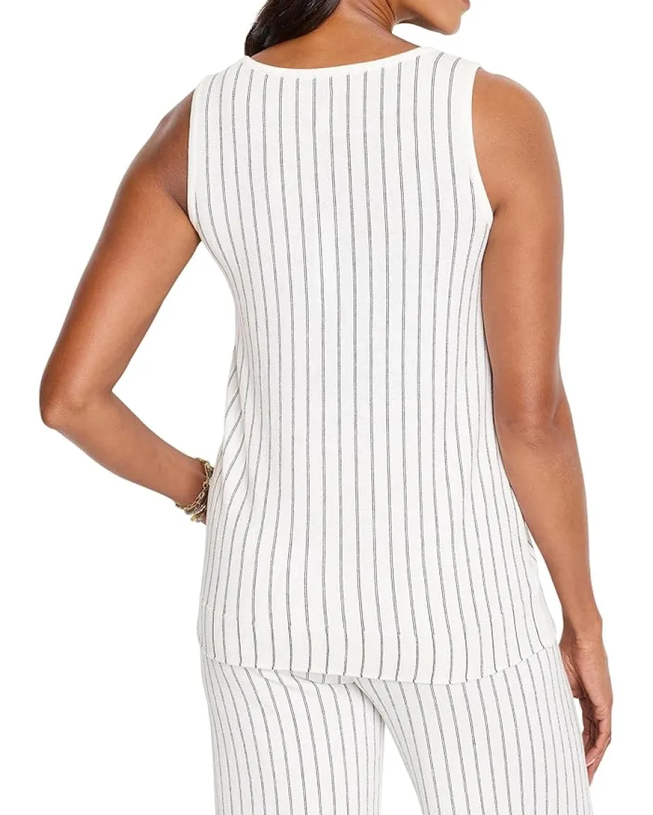 Women NIC+ZOE Destination Stripe Knit Tank