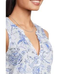 Lilly Pulitzer Dev Dress Resort White Barefoot Beachcombers Hot