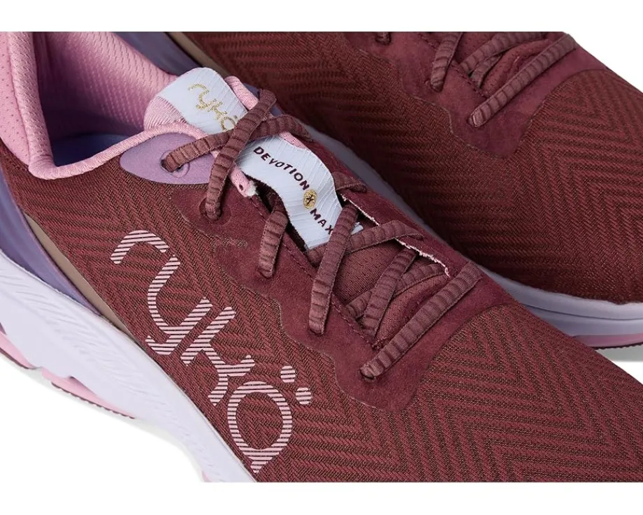 Ryka Devotion X Max RS Walking Shoes Windsor Red Mesh Fabric New