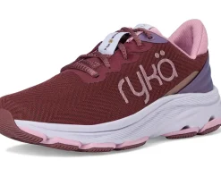 Ryka Devotion X Max RS Walking Shoes Windsor Red Mesh Fabric New