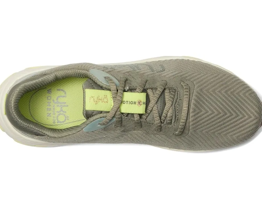 Ryka Devotion X Max RS Walking Shoes Vetiver Green Mesh Fabric Online