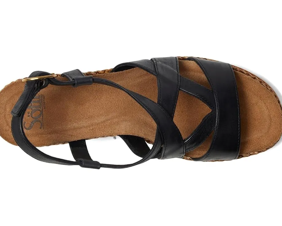 Sofft Devyn Black Leather New