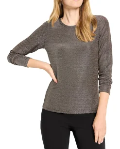 Women NIC+ZOE Diamonte Knit Top
