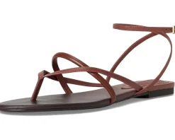 Schutz Diana Flat Desert Brown Outlet