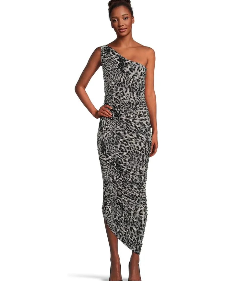 Norma Kamali Diana Gown Animal Sale