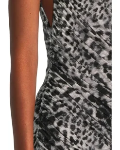 Norma Kamali Diana Gown Animal Sale