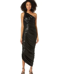 Norma Kamali Diana Gown Black 1 Sale