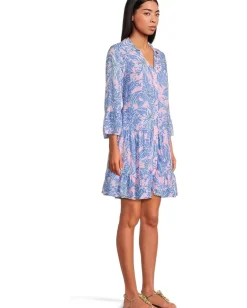 Lilly Pulitzer Diantha Tunic Dress Conch Shell Pink Up Scale Clearance