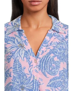 Lilly Pulitzer Diantha Tunic Dress Conch Shell Pink Up Scale Clearance