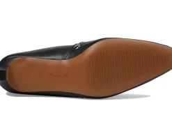 Madewell Dimes Kitten Heel Boot - Stud True Black Multi New