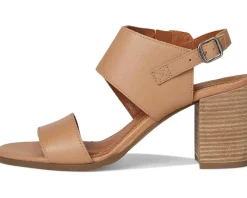 Women Lucky Brand Dinzin Double Band Heeled Sandals