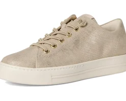 Paul Green Dixie Sneakers Shell Metallic Canvas Clearance