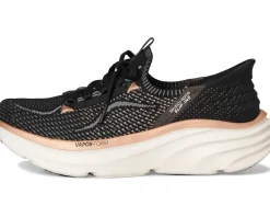 SKECHERS D'Lux Vapor Hands Free Slip-INS Black Rose Gold