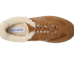 Steve Madden Dodge Chesnut Suede Fur Clearance