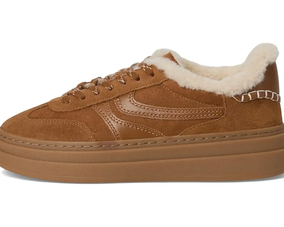 Steve Madden Dodge Chesnut Suede Fur Clearance