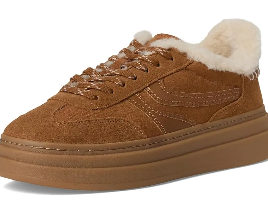 Steve Madden Dodge Chesnut Suede Fur Clearance