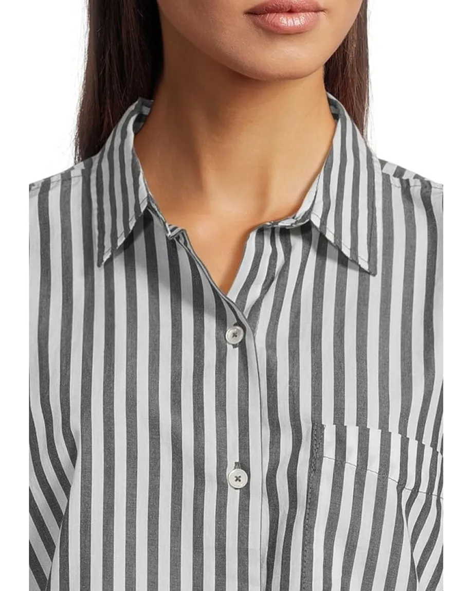 Women Lilla P Dolman Sleeve Button-Down Shirt
